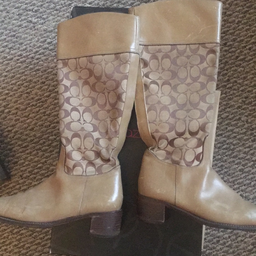 Coach riding boots